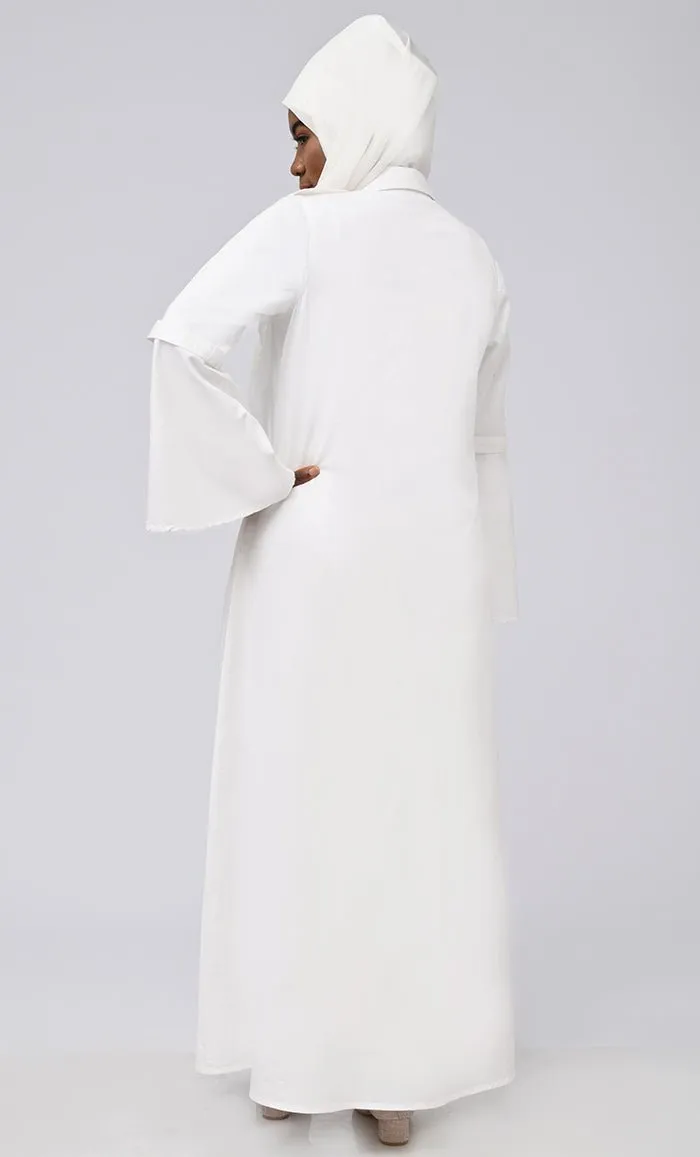 Asr Modest Button Down Prayer Dress For Women