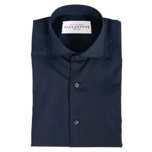 Ballantyne Blue Cotton Men Shirt