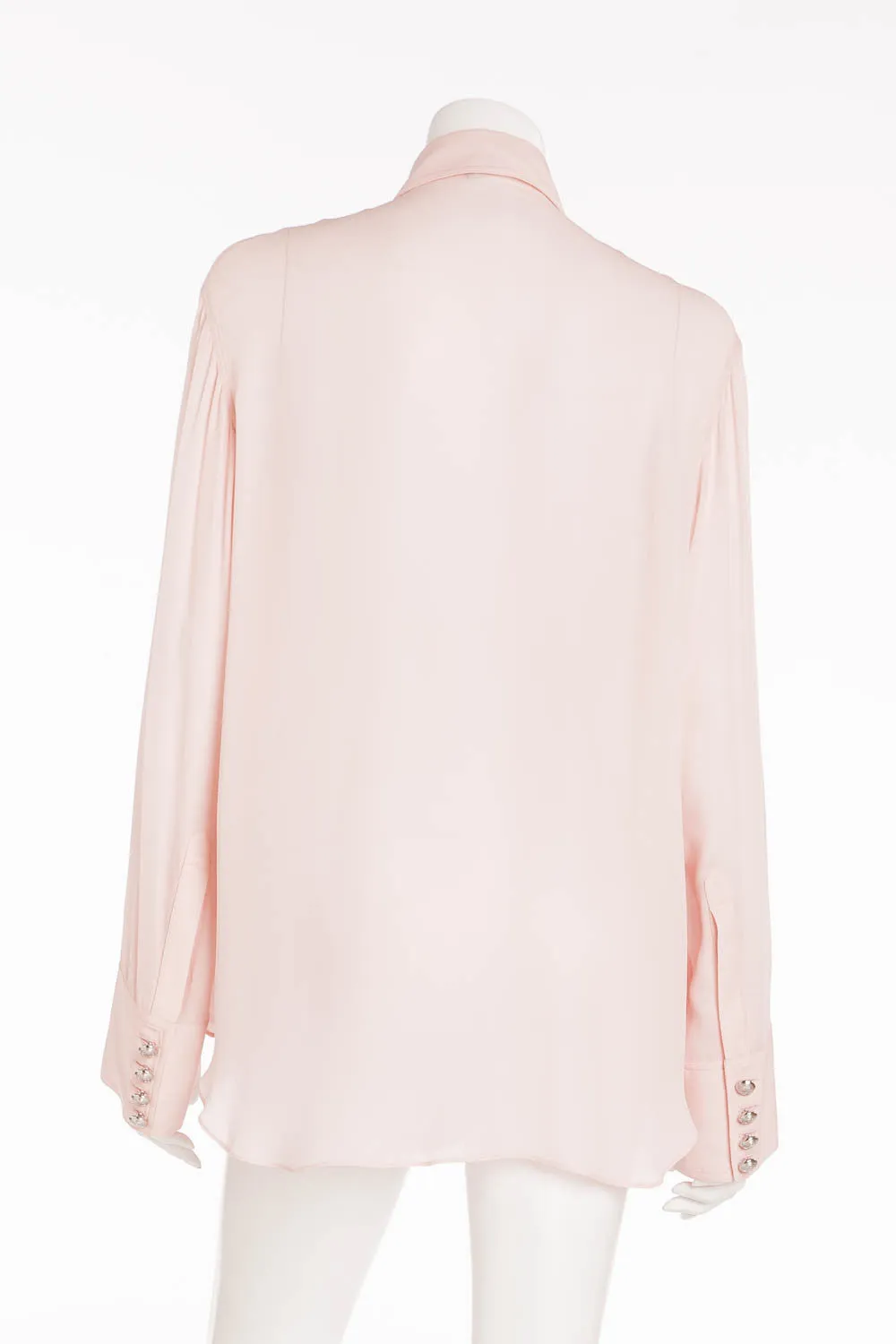 Balmain - Long Sleeve Pink Button Up Shirt - FR 38