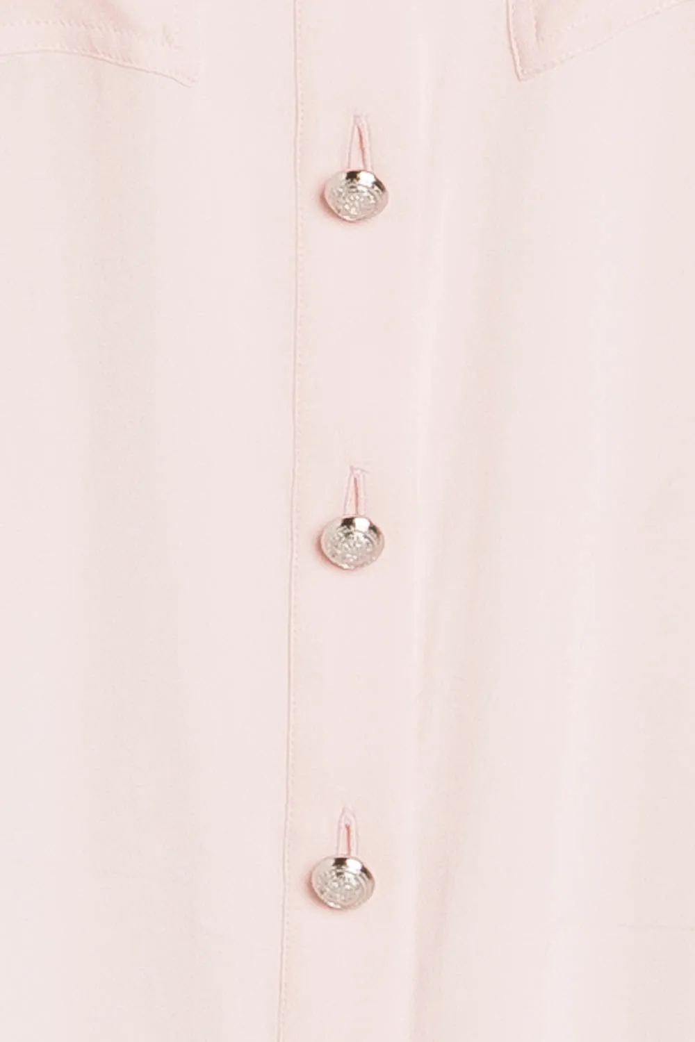 Balmain - Long Sleeve Pink Button Up Shirt - FR 38