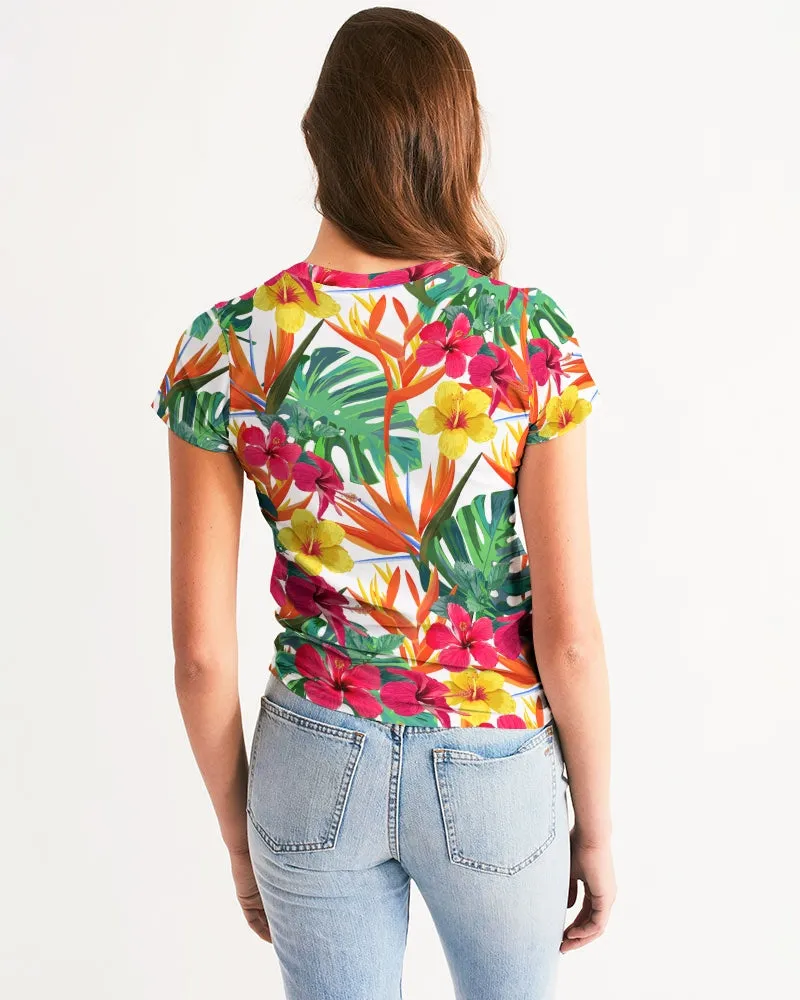 Bird of Paradise Floral Women's Tee