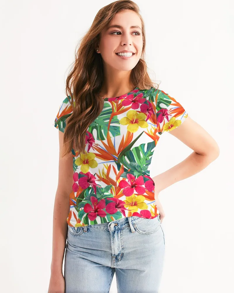 Bird of Paradise Floral Women's Tee