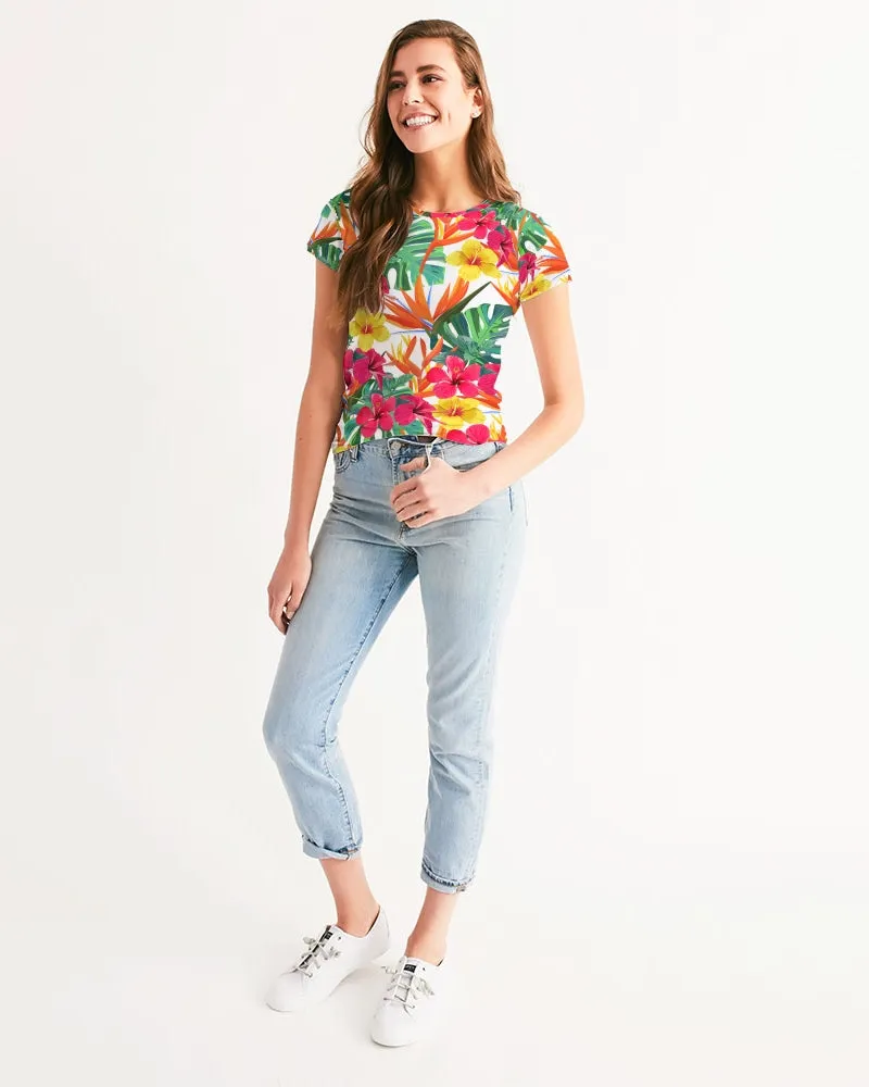 Bird of Paradise Floral Women's Tee