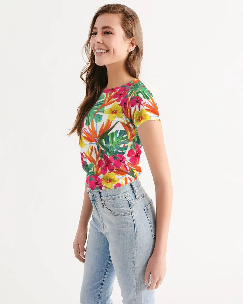 Bird of Paradise Floral Women's Tee