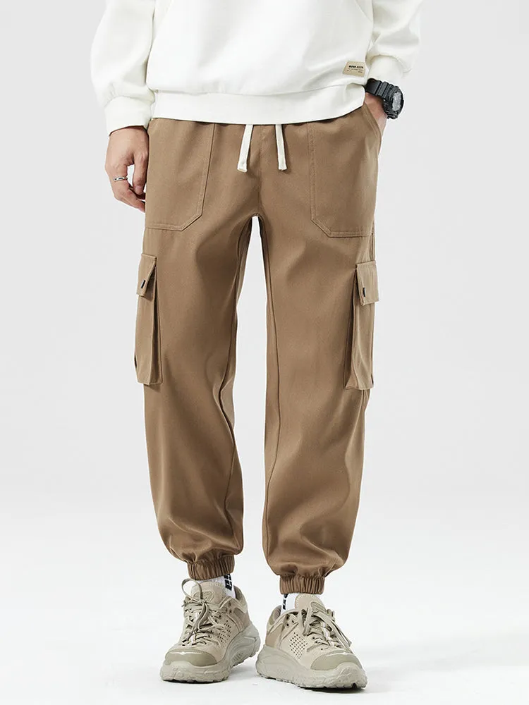 Casual Pocket Twill Legging Cargo Pants