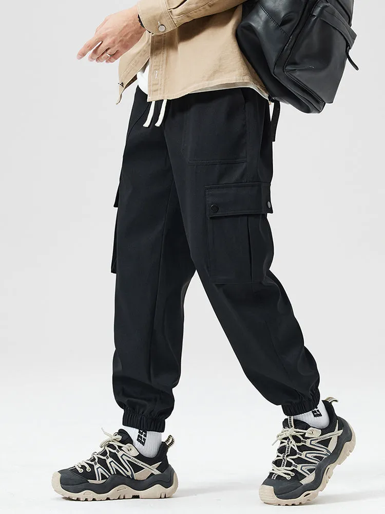 Casual Pocket Twill Legging Cargo Pants