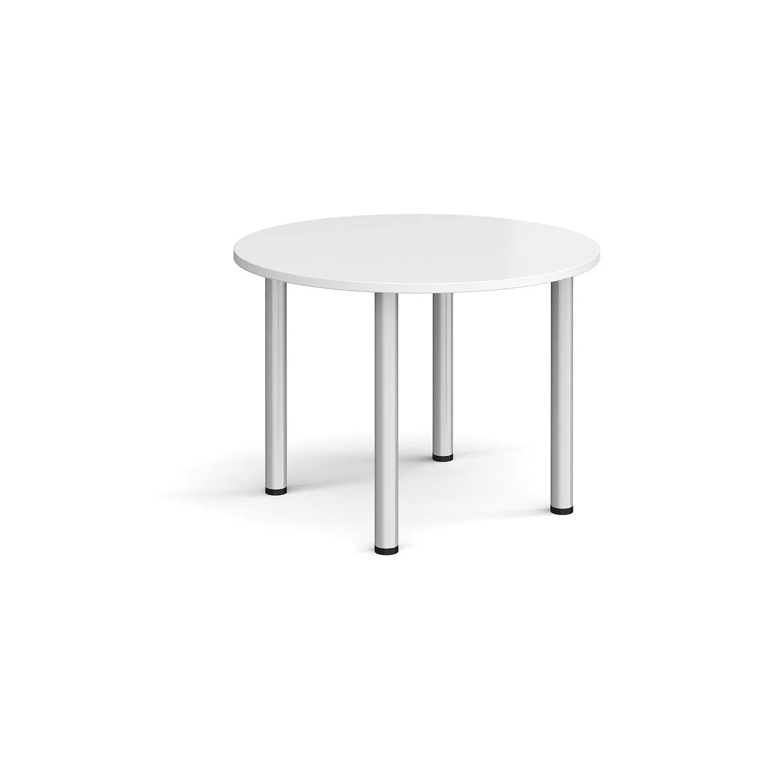 Circular leg meeting table