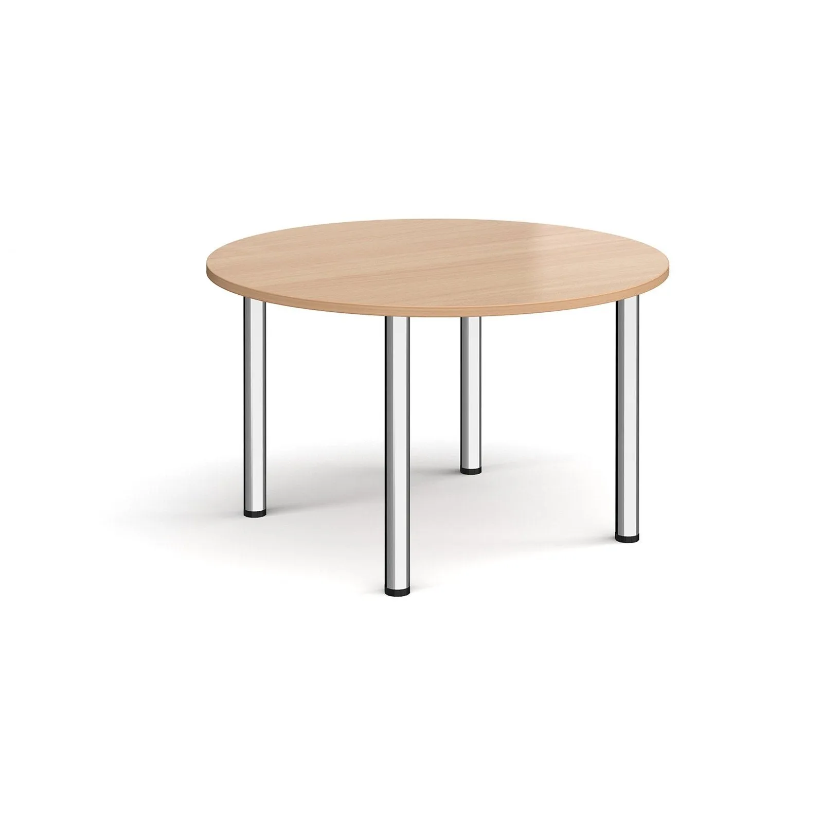 Circular leg meeting table