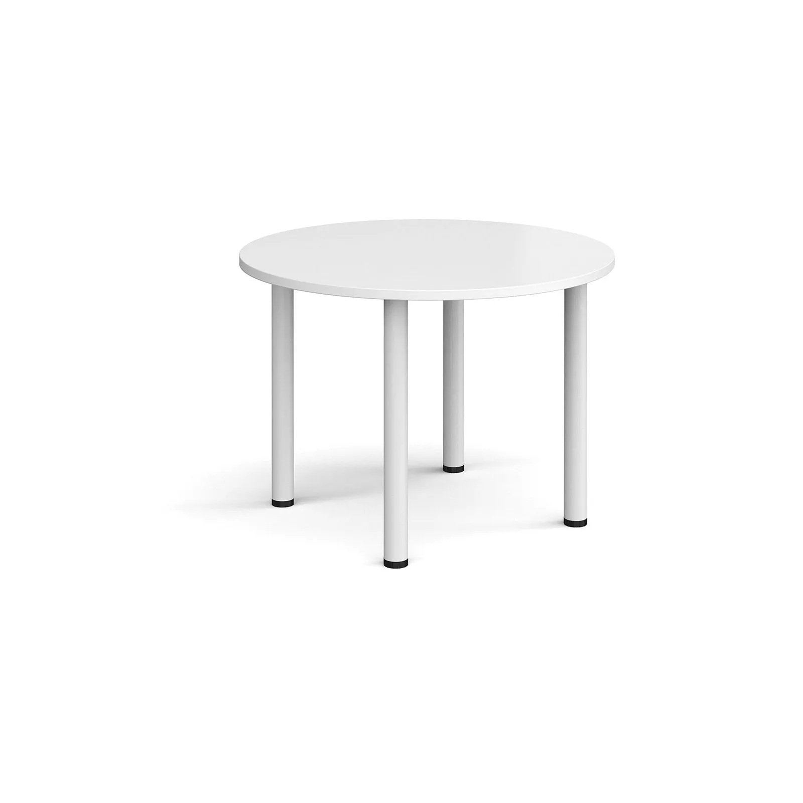 Circular leg meeting table