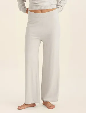 Cotton Cashmere Straight Leg Pant