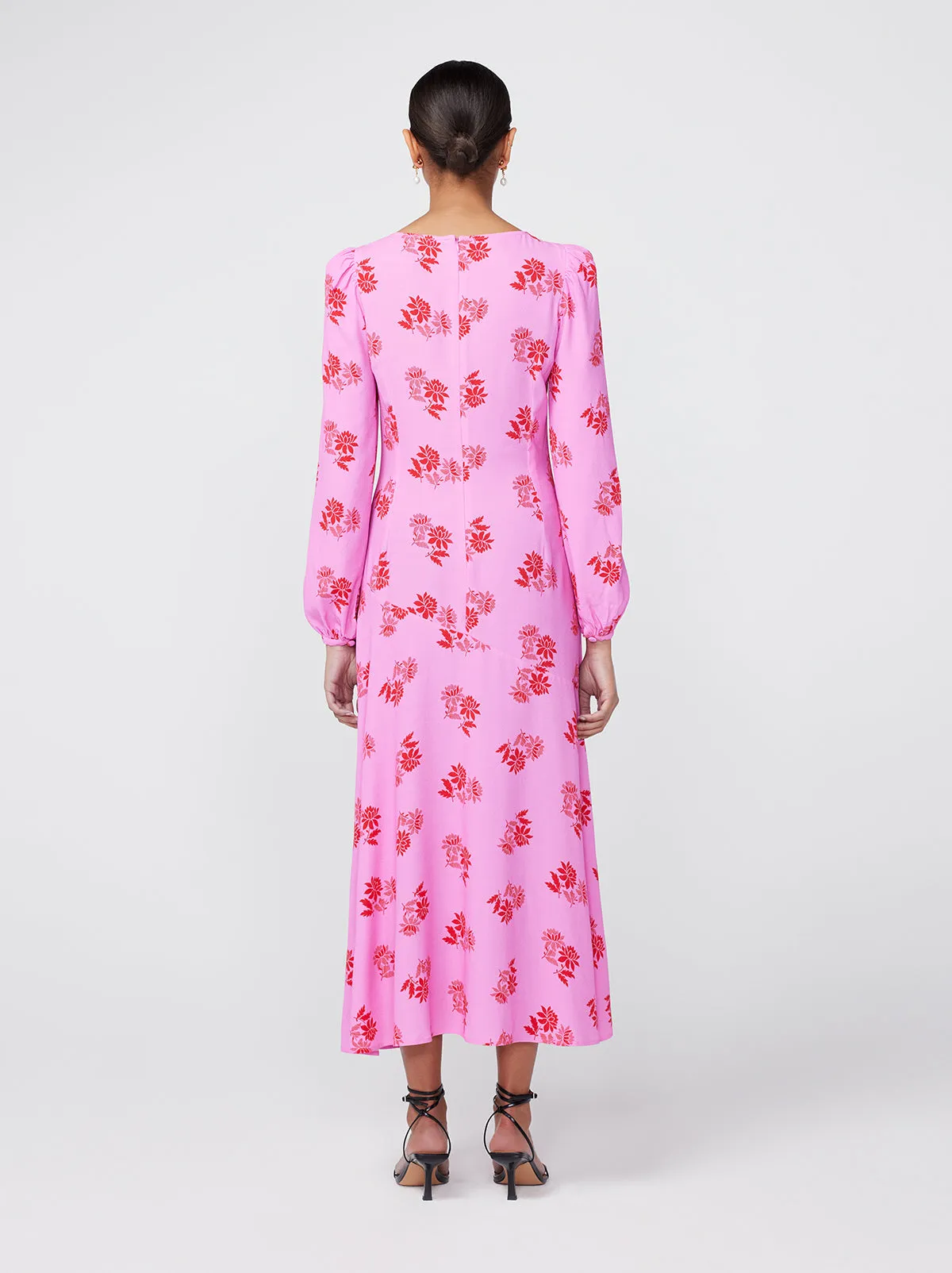 Dorothy Pink Floral Maxi Dress