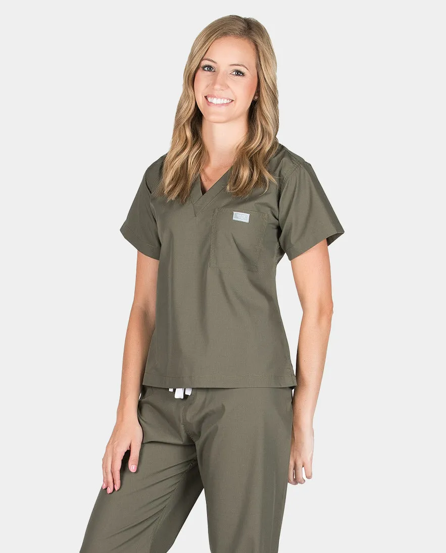 Grey Label Simple Scrub Tops