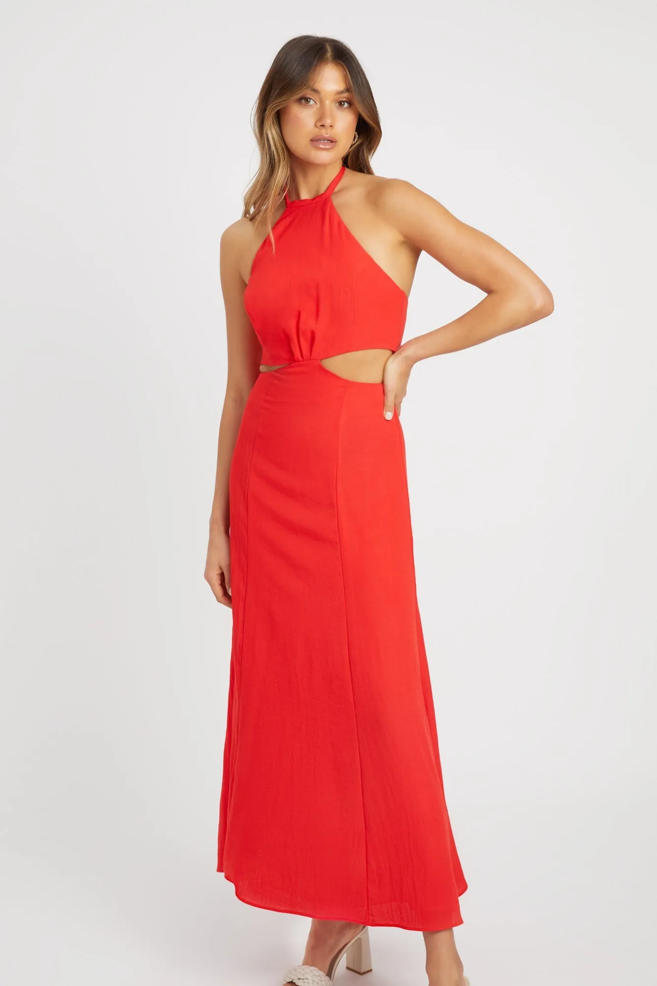 Hayman Cut Out Midi Dress