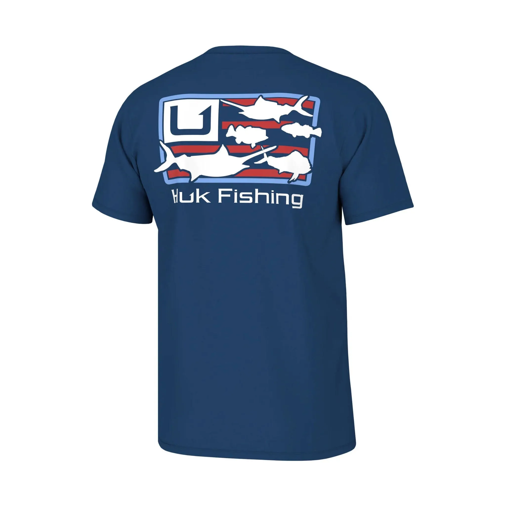 Huk Men's Trophy Flag Tee - Set Sail