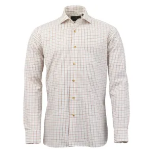 Laksen Angus Mens Sporting Fit Shirt - Grey/Tile