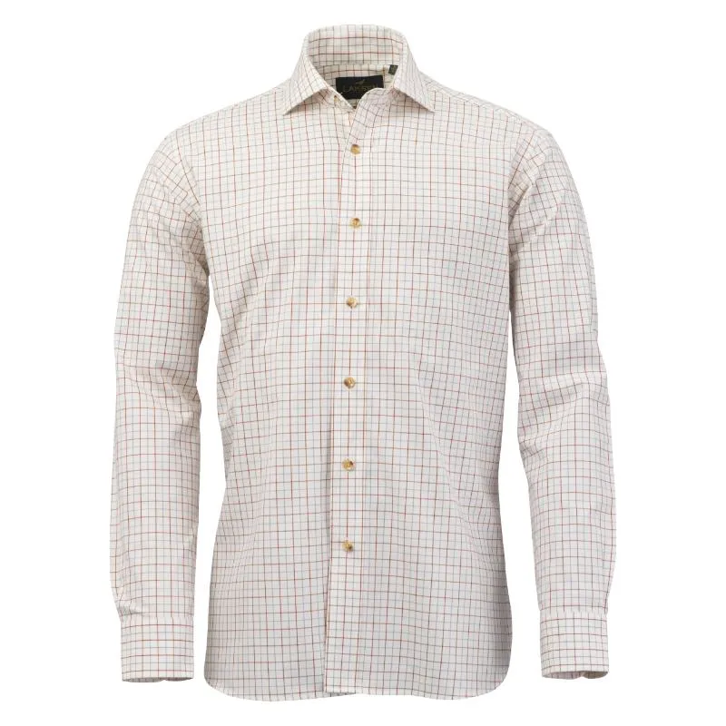 Laksen Angus Mens Sporting Fit Shirt - Grey/Tile