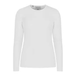 Light Rib Long Sleeve, White