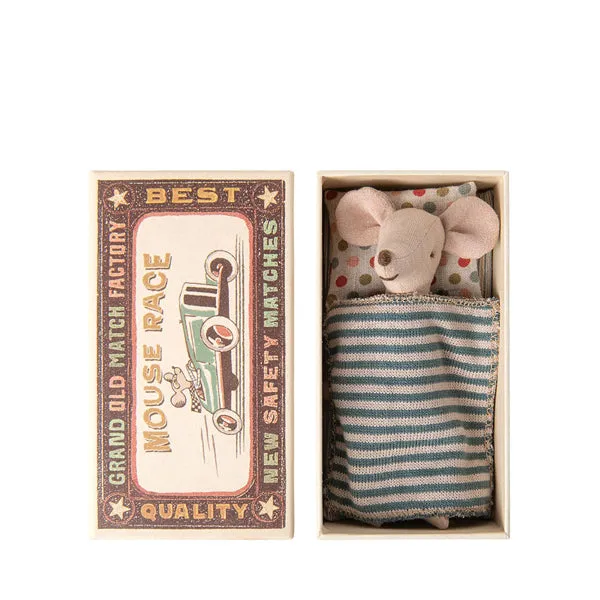 Maileg Big Brother Mouse in Matchbox