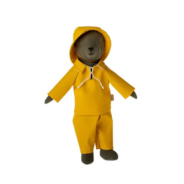 Maileg Rainwear with Hat - Teddy Dad