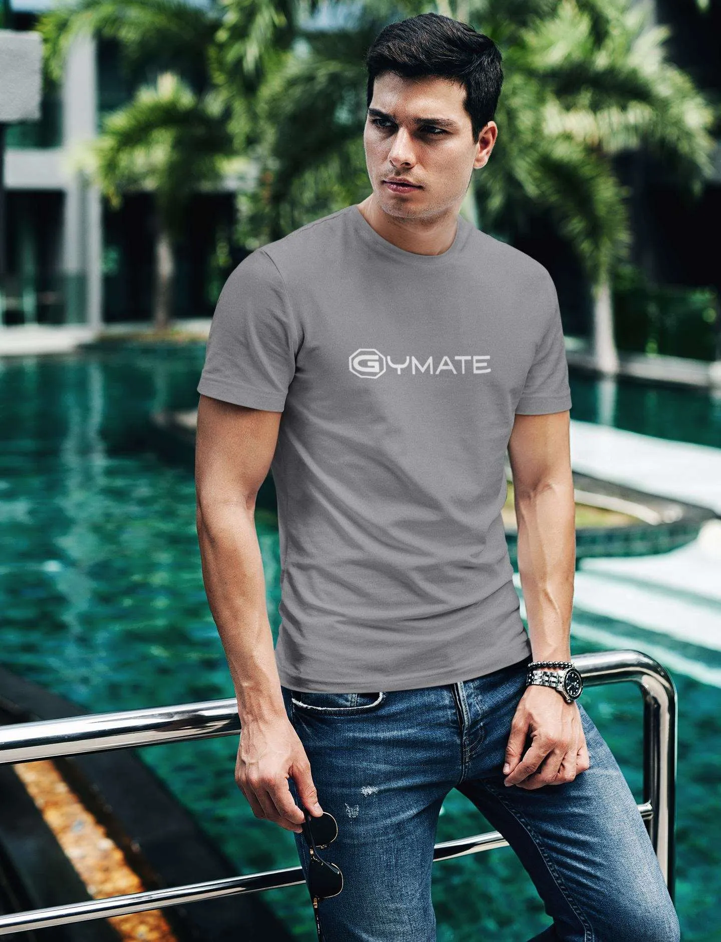 Mens T shirts Gymate branded