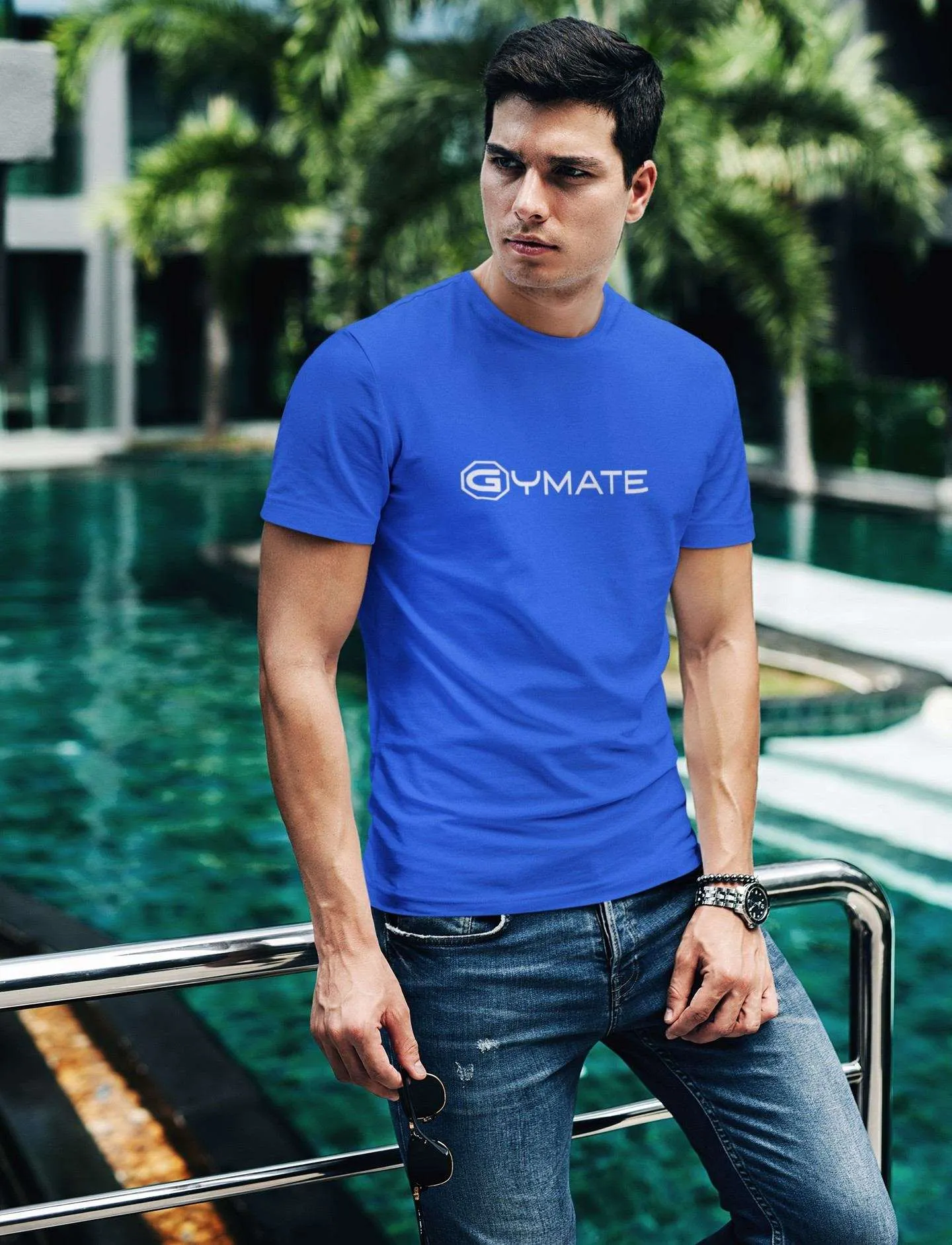 Mens T shirts Gymate branded