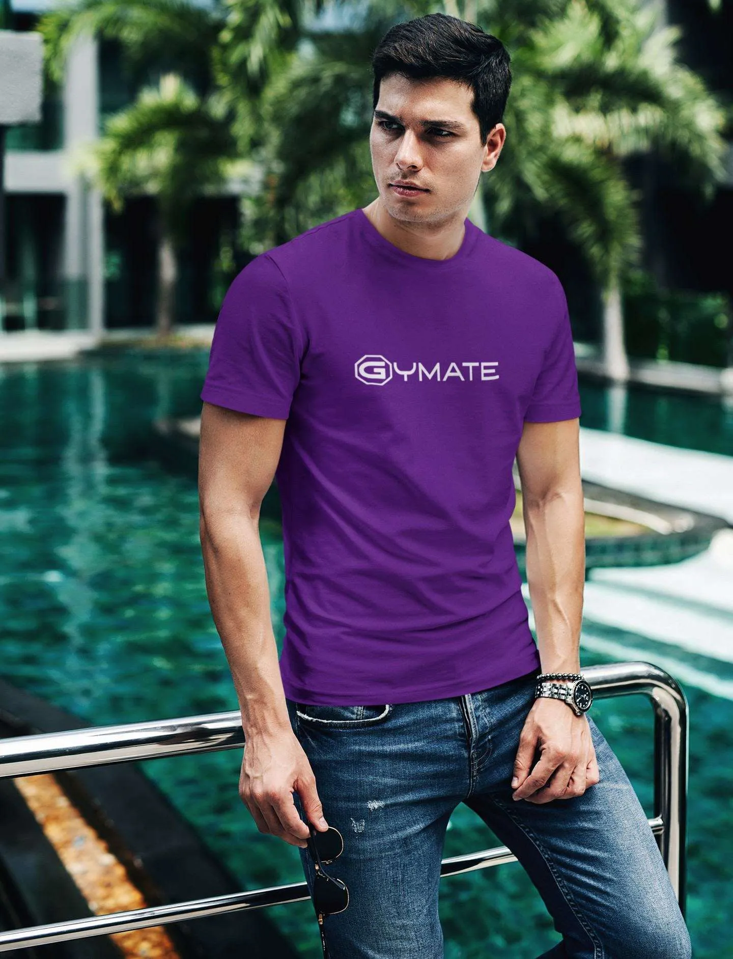 Mens T shirts Gymate branded