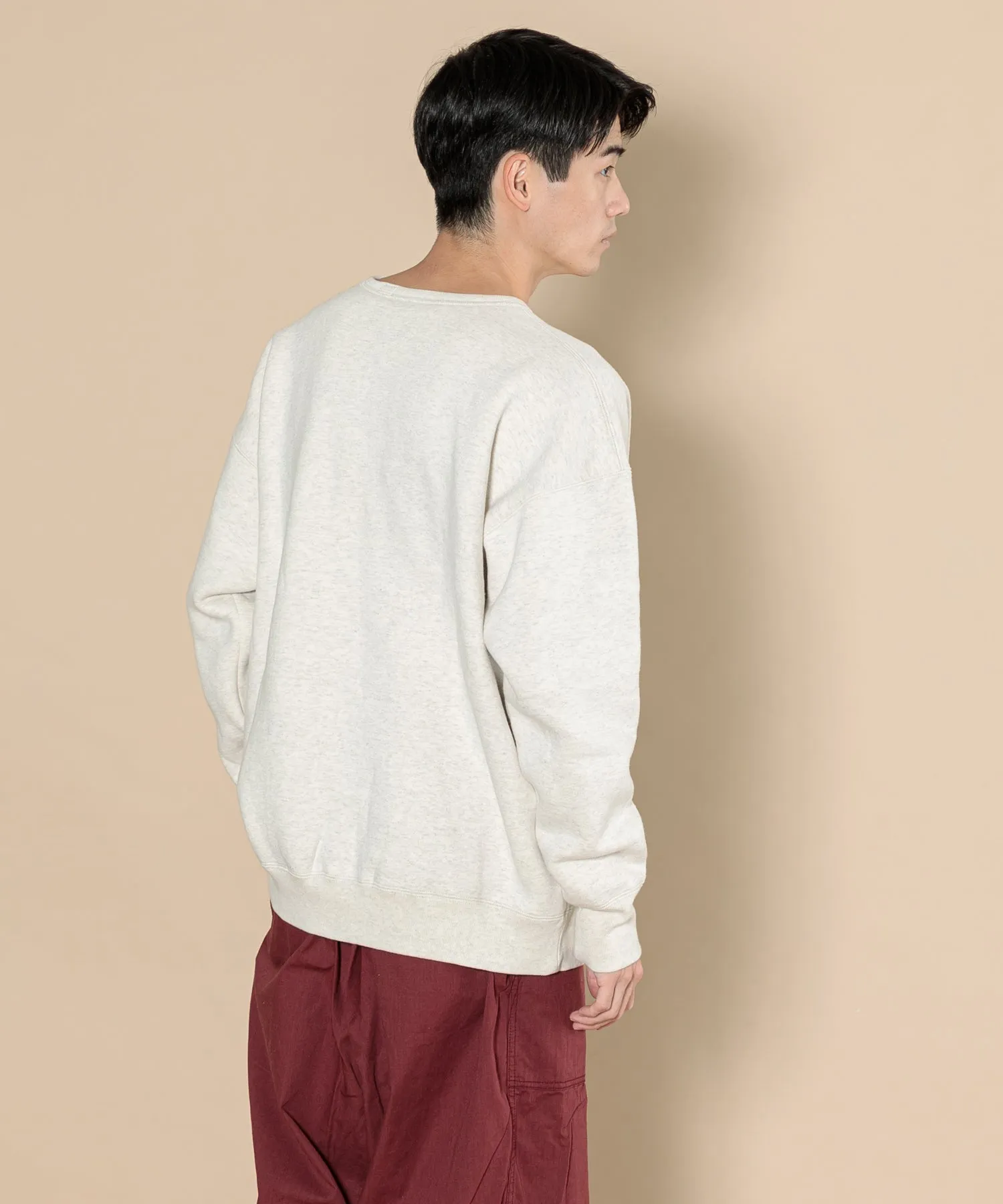 【MEN】YOUNG & OLSEN TDS 別注SIMPLE V SWEAT OVERSIZE