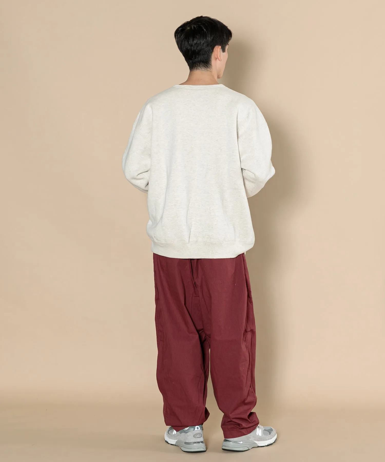 【MEN】YOUNG & OLSEN TDS 別注SIMPLE V SWEAT OVERSIZE