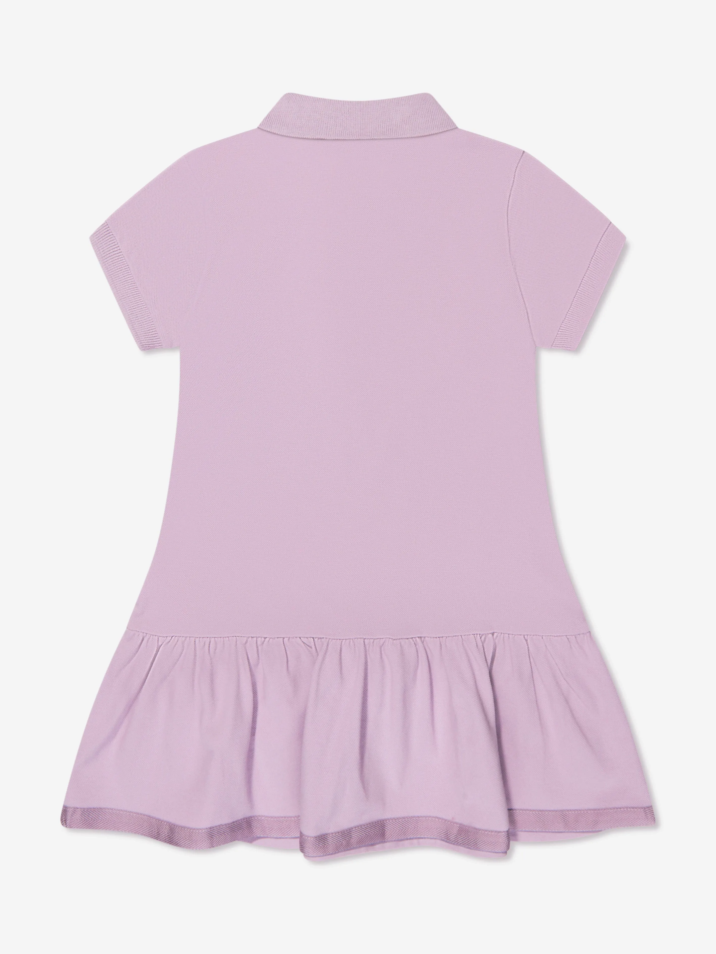 Moncler Enfant Girls Polo Dress in Lilac