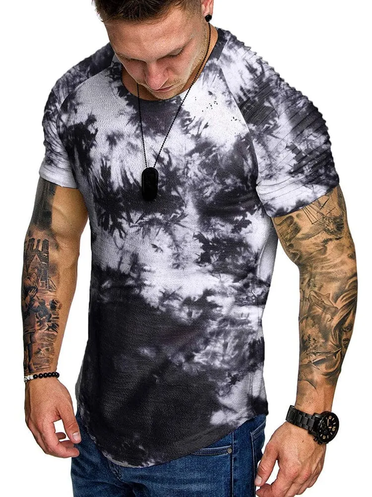 Muscle Tie-dye Gym T-shirt (US Only)