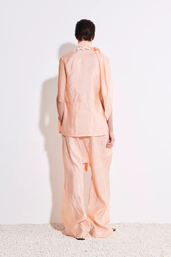 Parum Harem Pants in Soft Peach