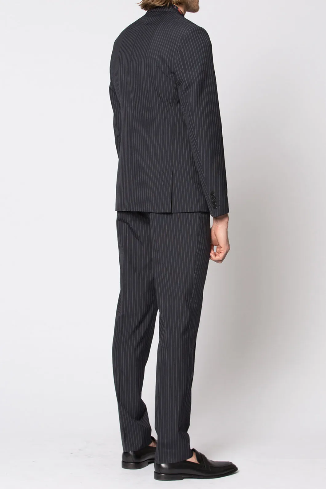 Pinstripe Suit Jacket