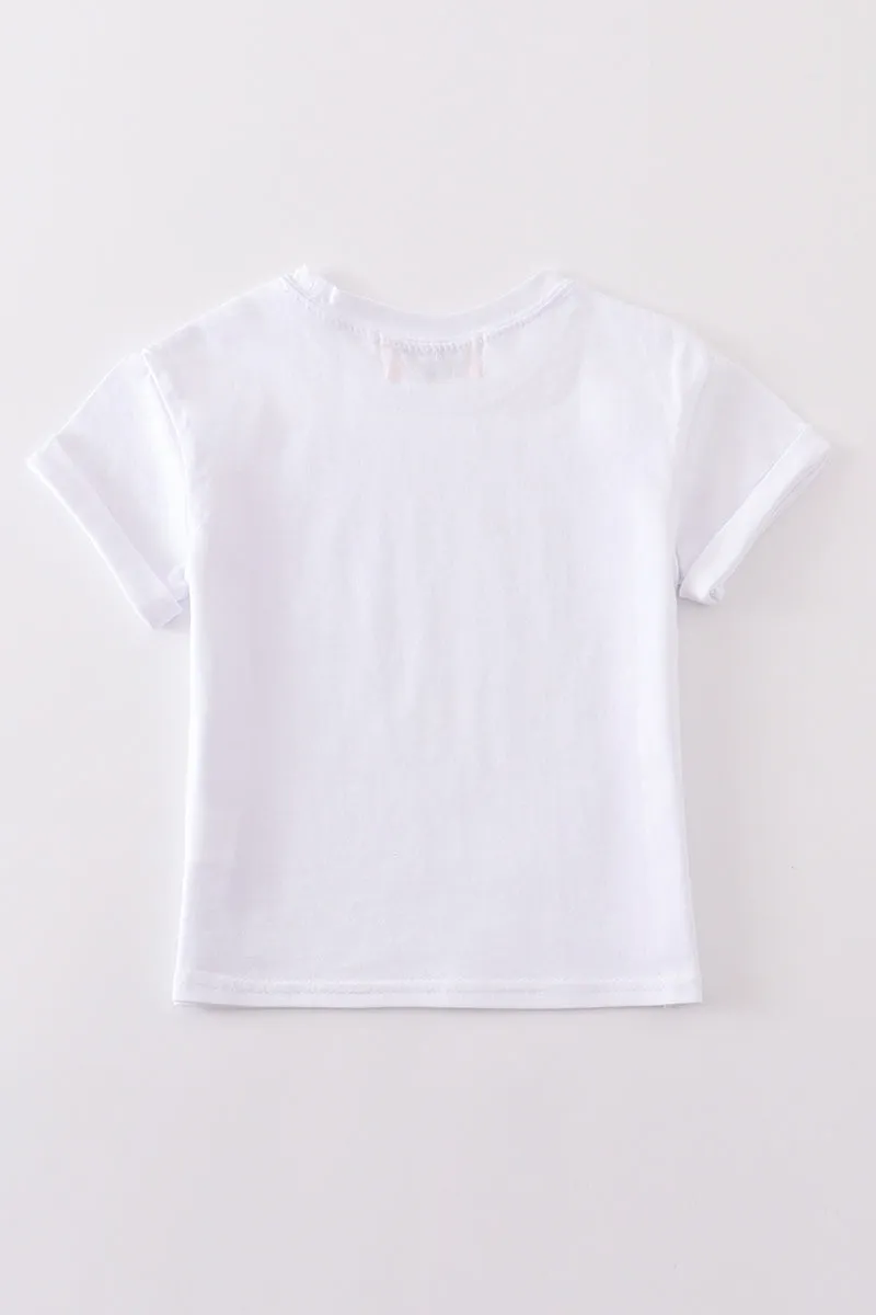 Premium Ivory basic T-shirt Kids and adult