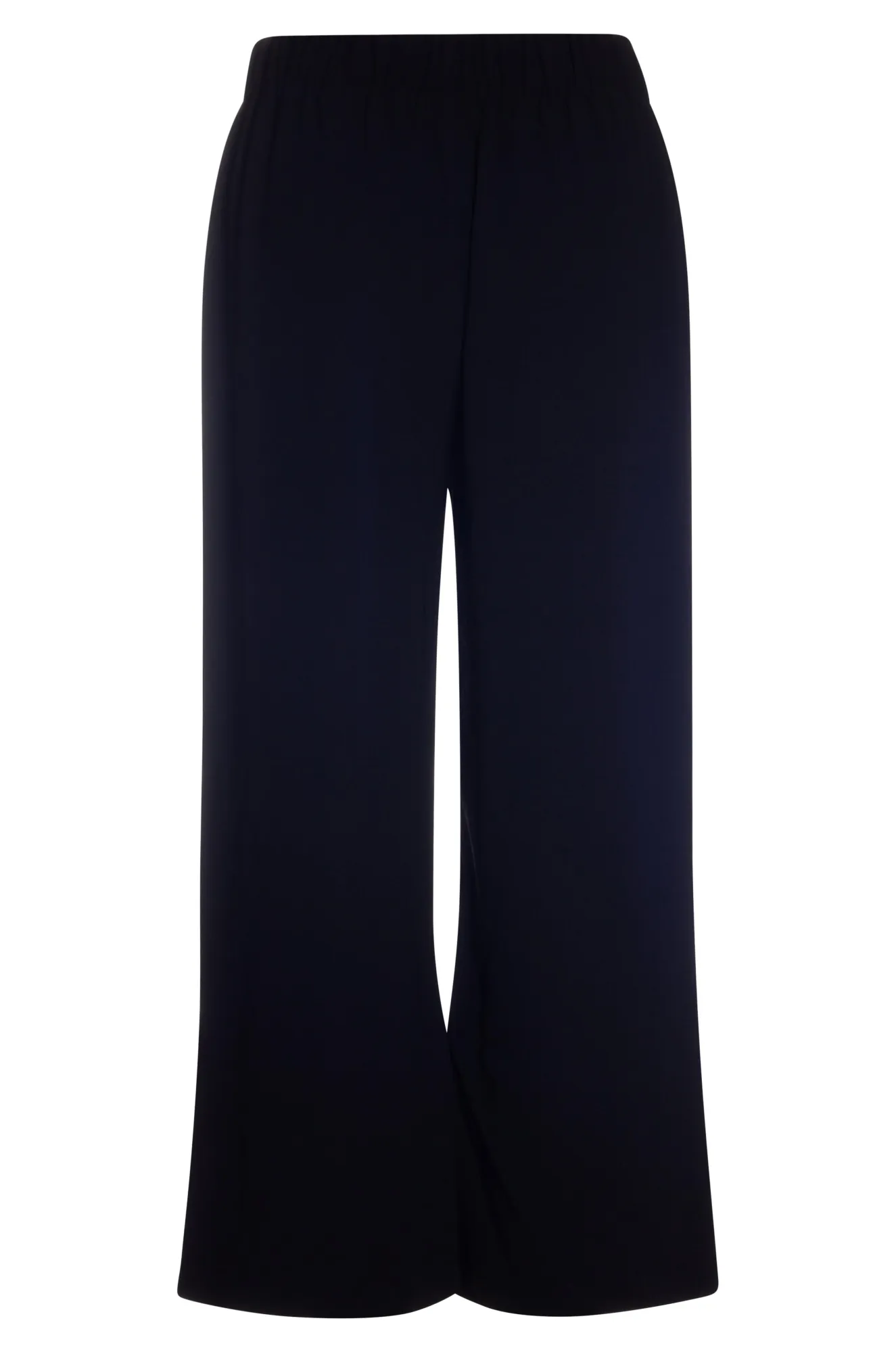 Soft Drape Crop Pants | BLACK | 4603AR