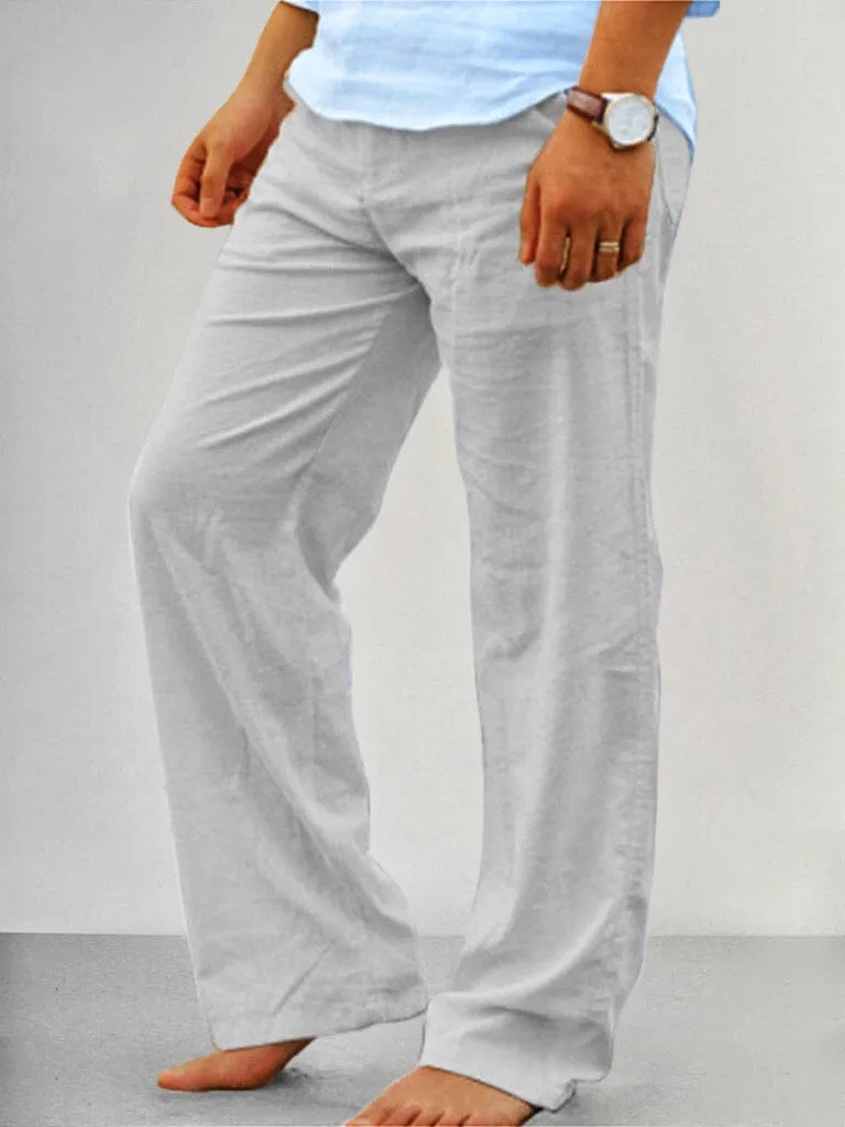 Soft Loose Cotton Linen Pants