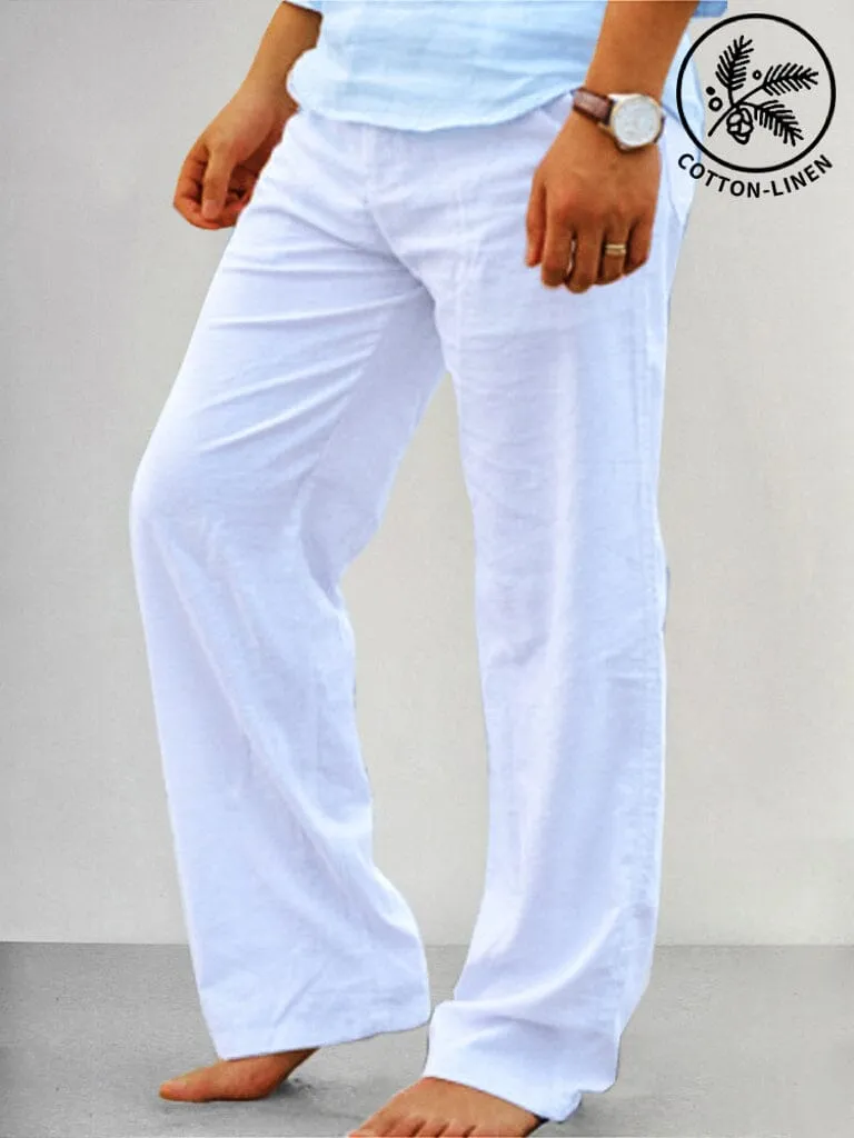 Soft Loose Cotton Linen Pants