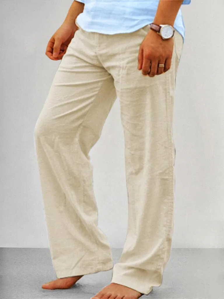 Soft Loose Cotton Linen Pants