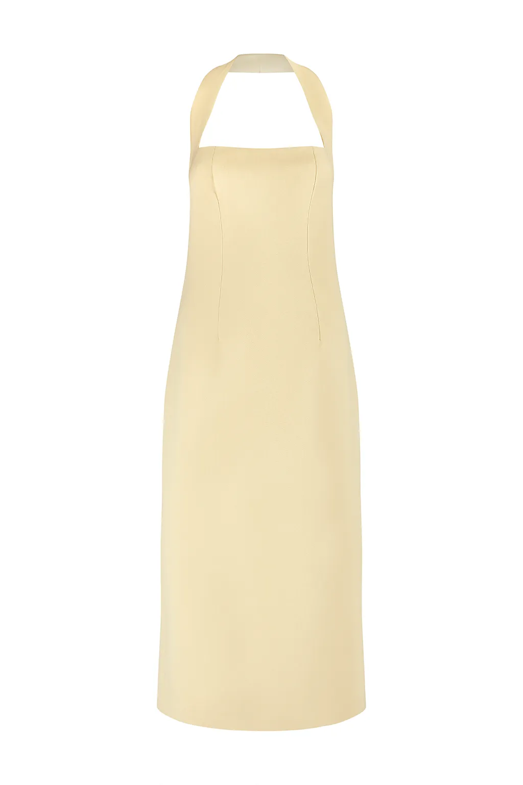 The Ultimate Muse Halter Neck Midi Dress