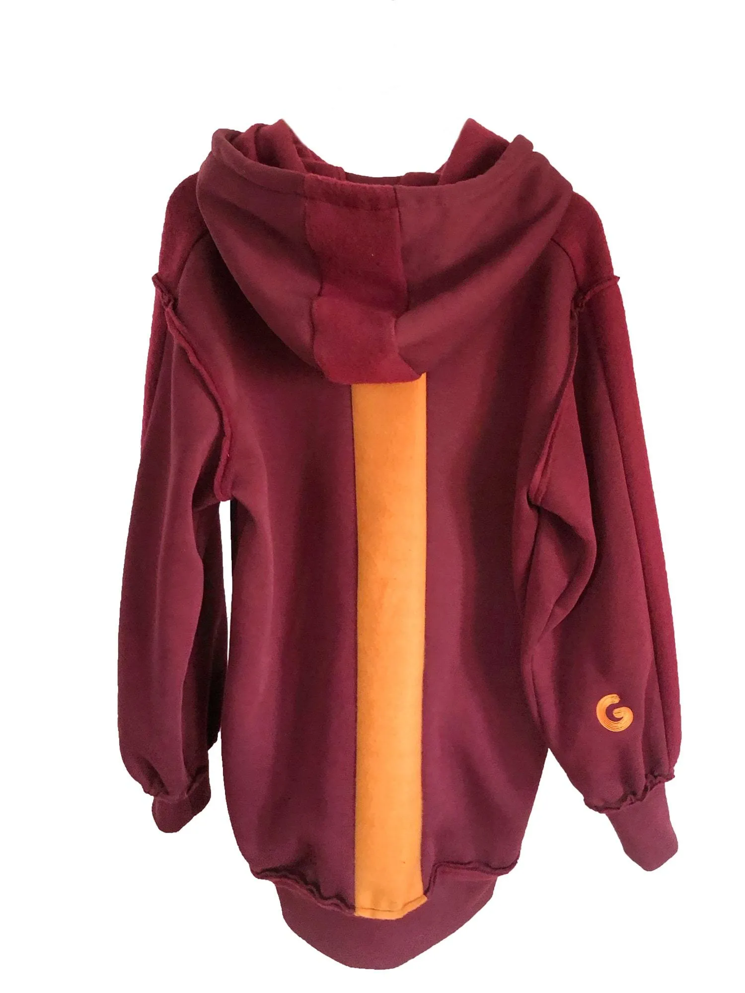 TheG Fresh Oversize Hoody Woman // merlot-orange