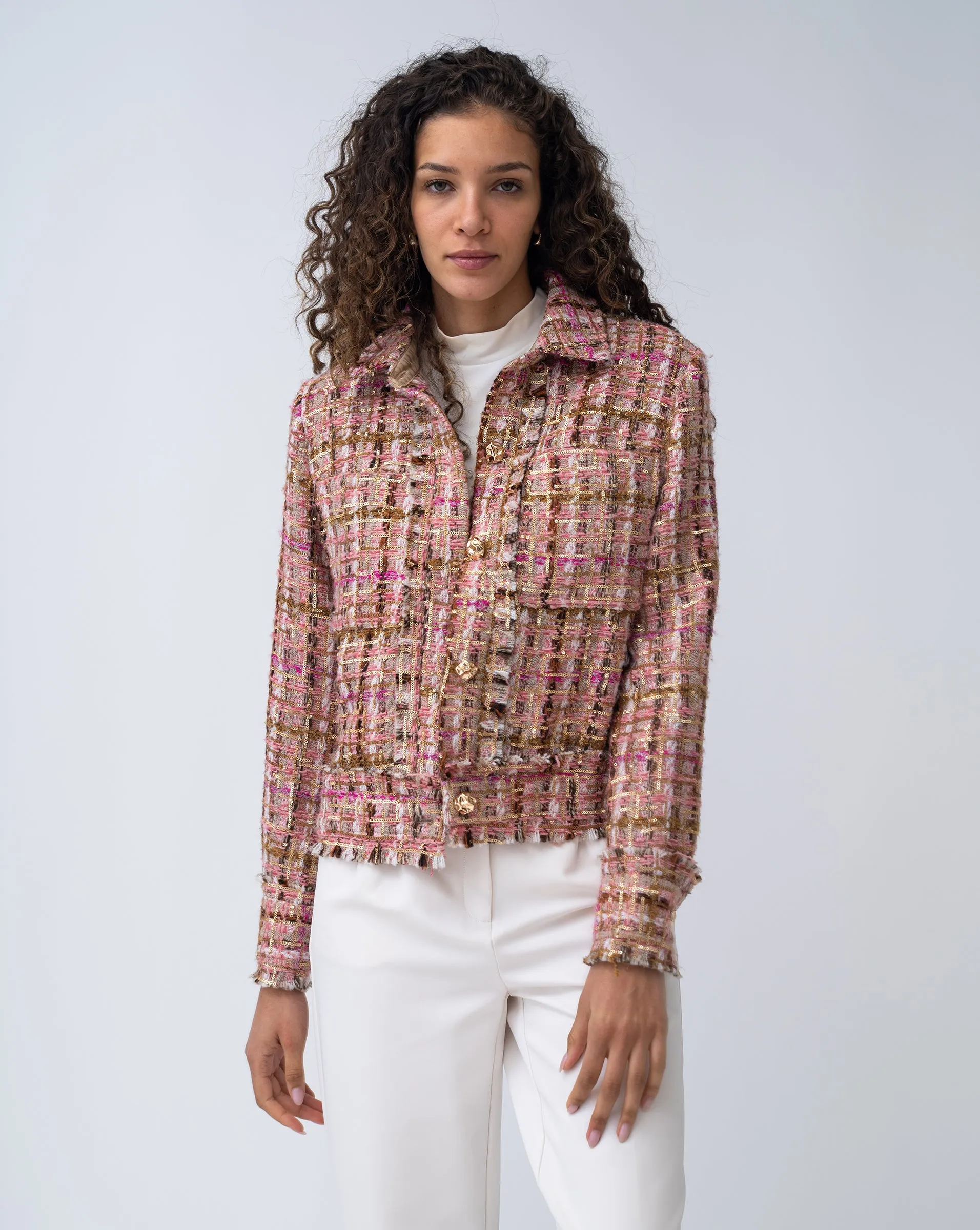 Tweed Cropped Jacket