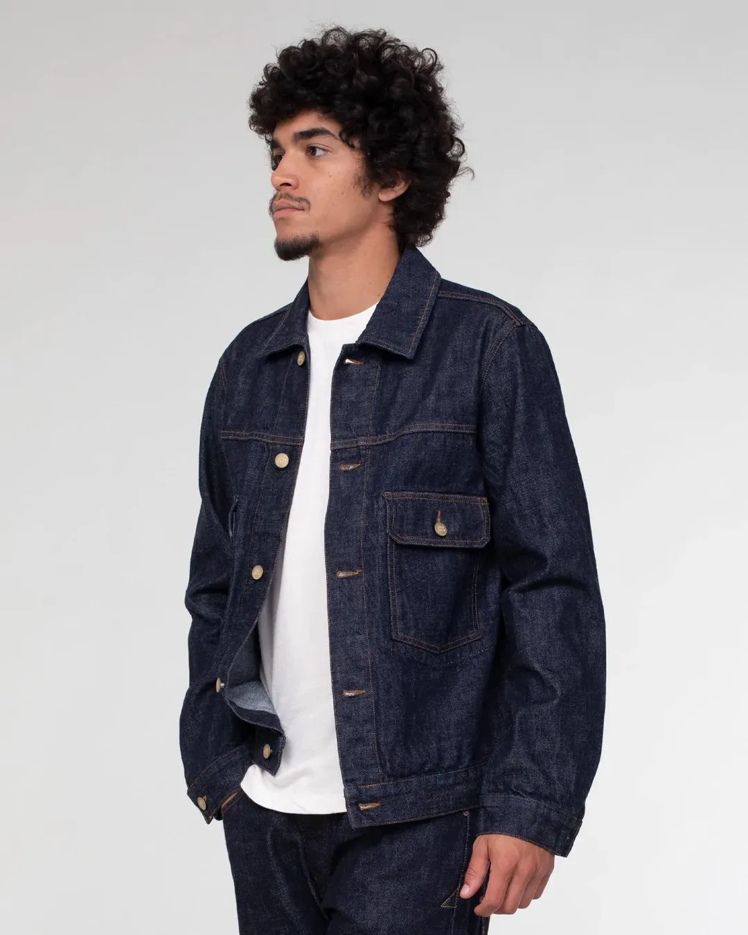 Type Dust 14oz Heavy Denim Jacket - Indigo