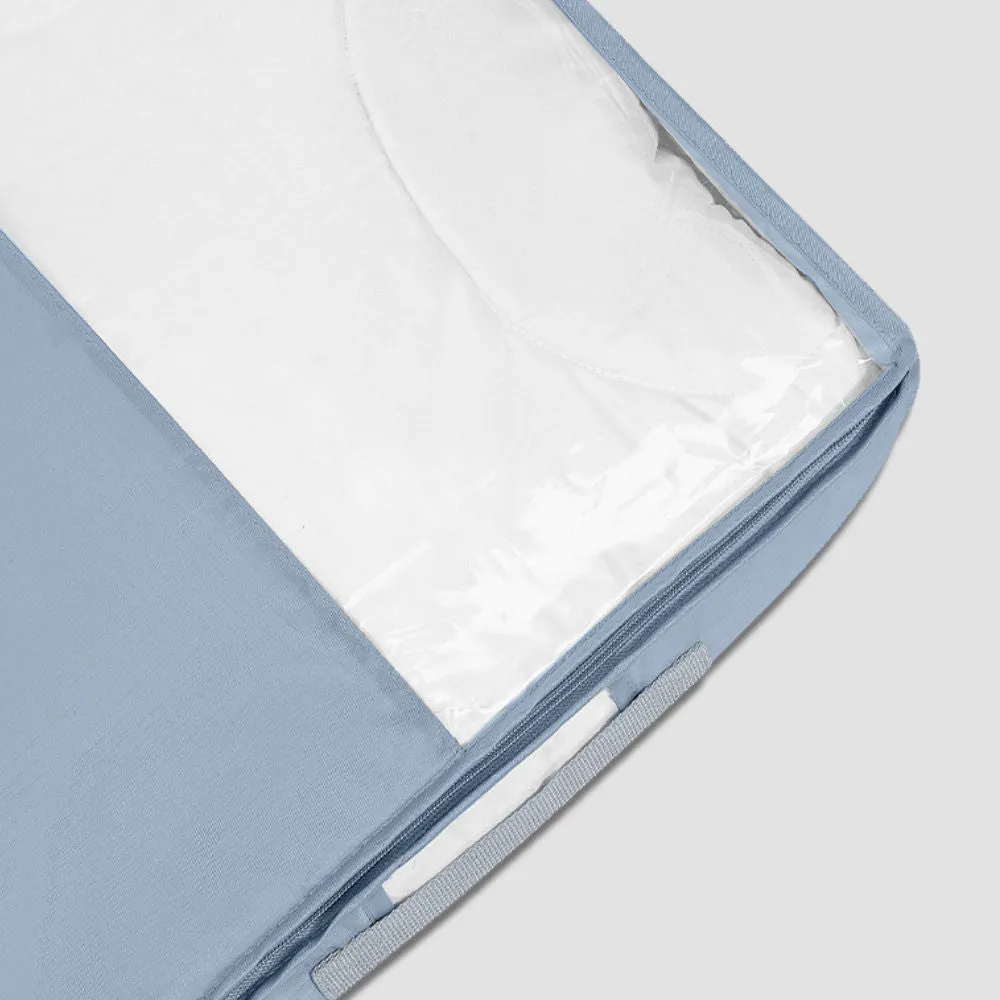 Underbed Zippered Storage Bag with Handles (100*45*15 cm)