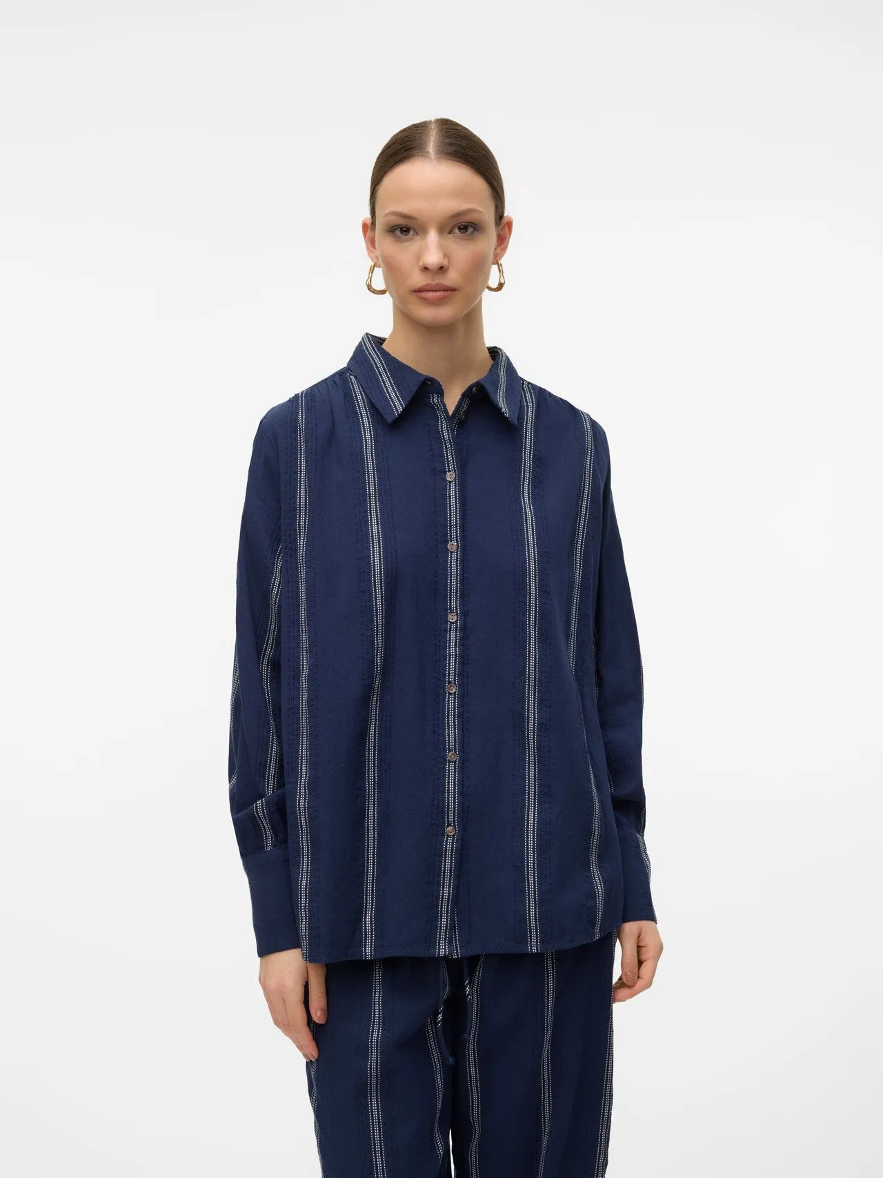 Vero Moda Herdis Long-Sleeve Woven Shirt