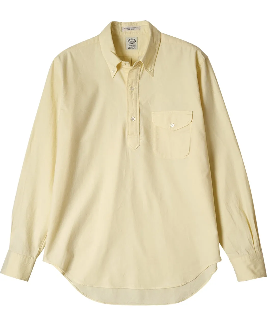 VINTAGE IVY - COMBED COTTON ENGLISH TWILL BUTTON-DOWNS