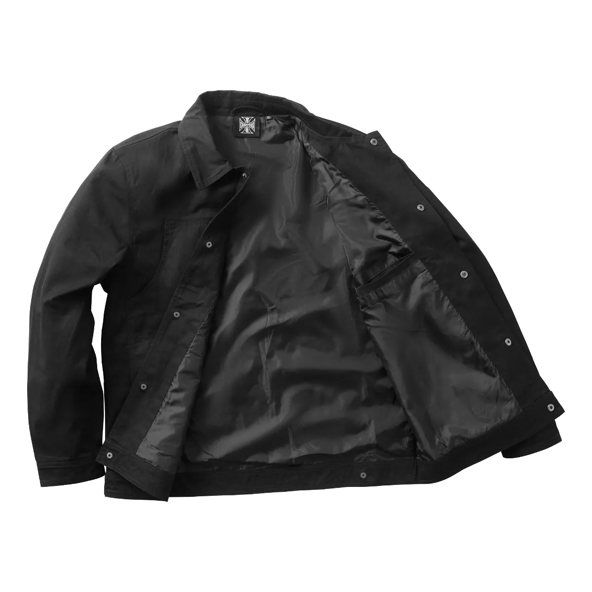 WCC LINED CARGO WORKJACKET - BLACK