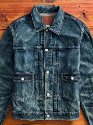 Westview Denim Jacket in Roughout Indigo