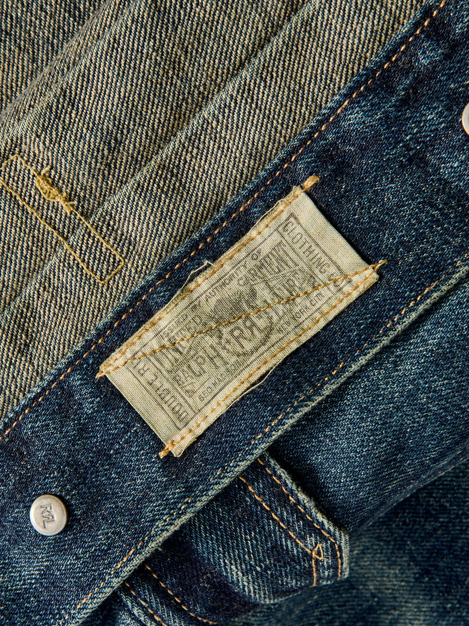 Westview Denim Jacket in Roughout Indigo