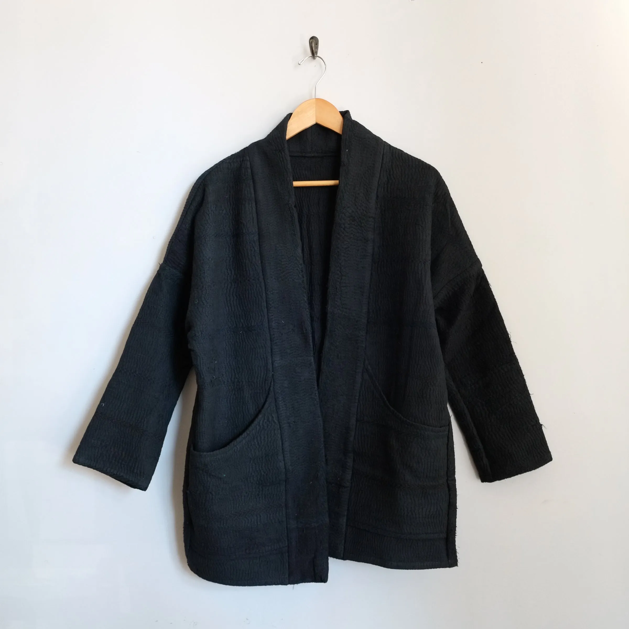 XXS Black with Black Thread Anoushka Jacket LL167