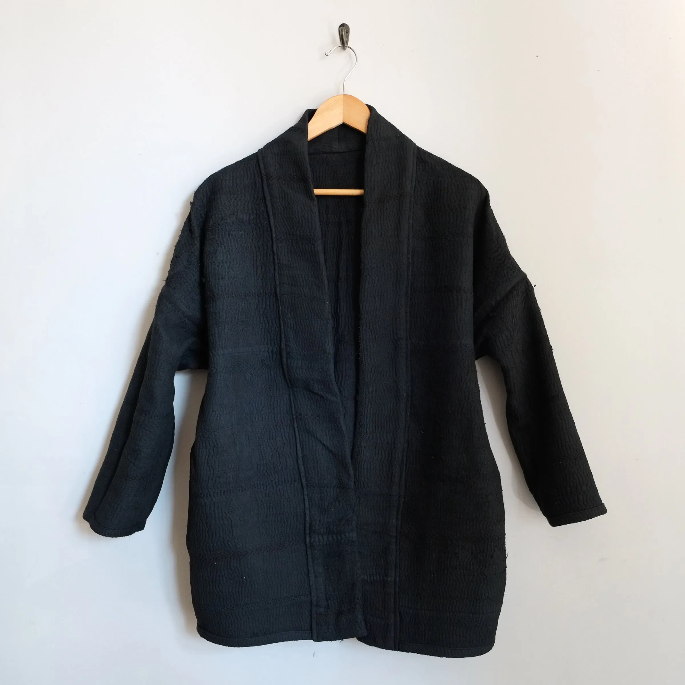 XXS Black with Black Thread Anoushka Jacket LL167