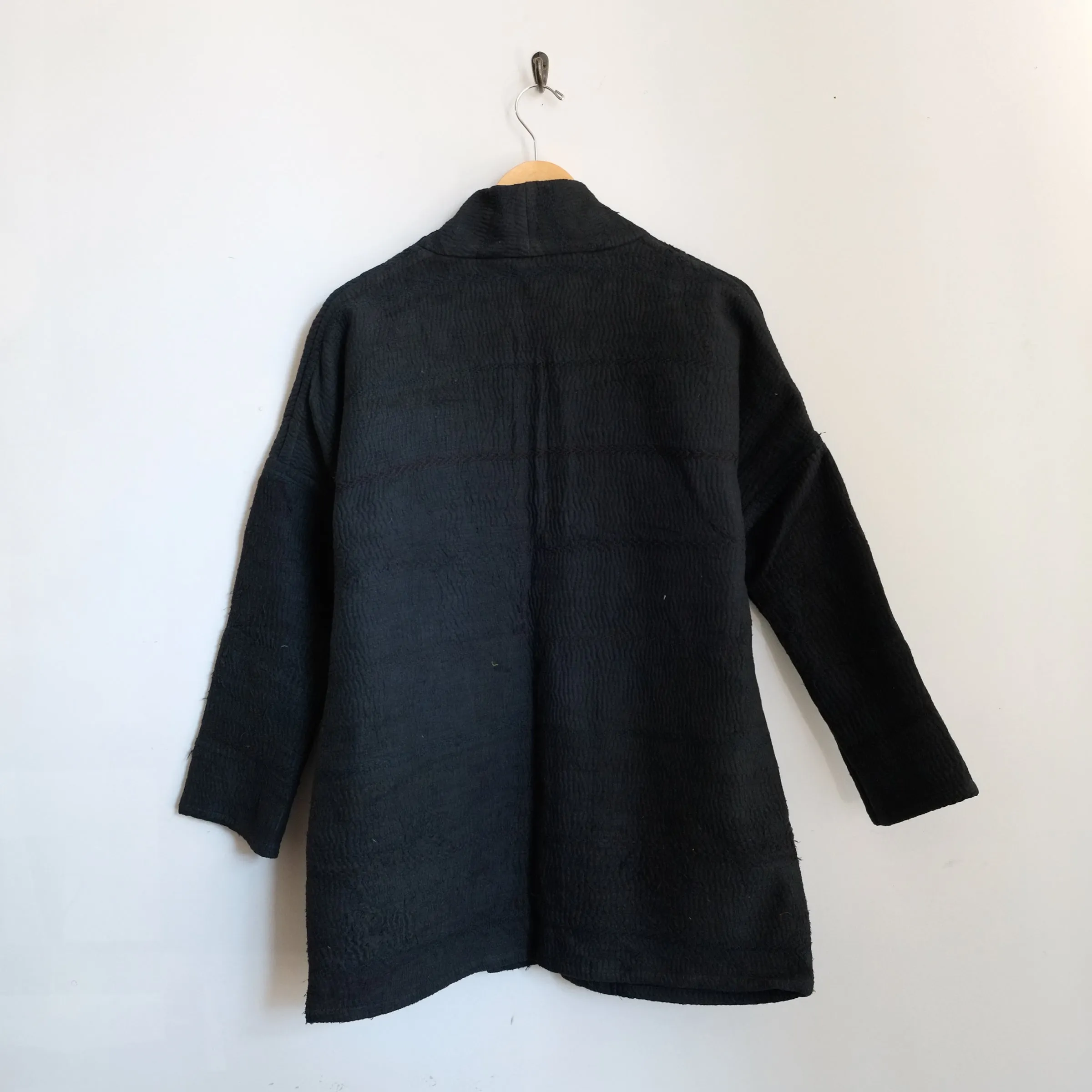 XXS Black with Black Thread Anoushka Jacket LL167